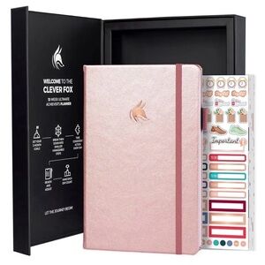 Clever Fox Planner ProPremium Edition Luxurious Weekly Monthly Planner Journal